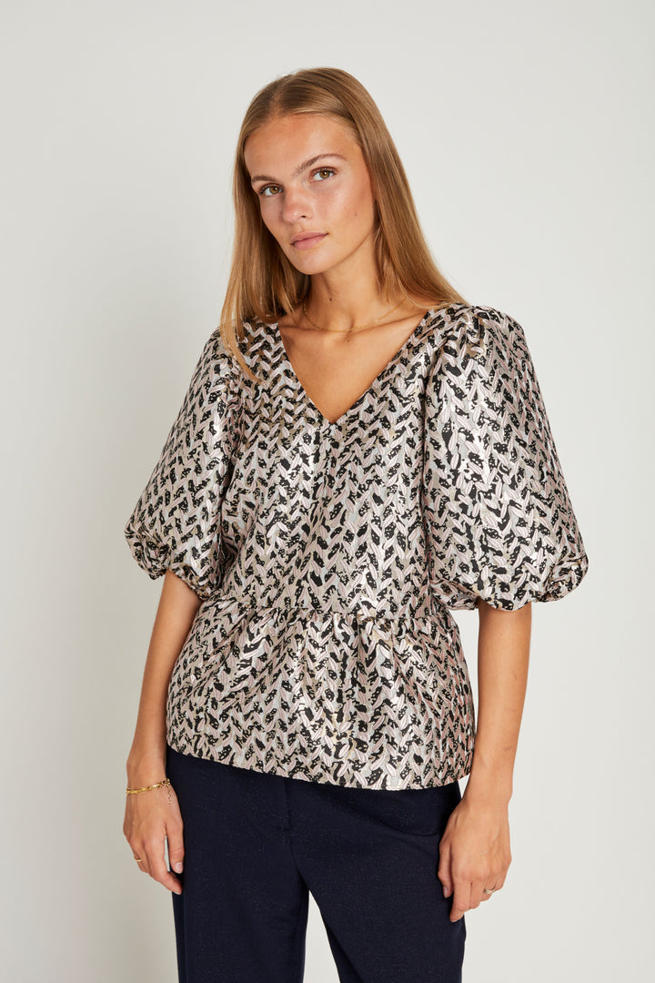 Rue de Femme Mathilde bluse BLOUSE 119 Pudder