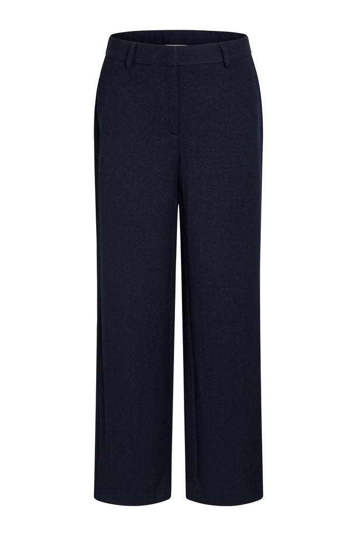 Rue de Femme Mea wide bukser TROUSERS 207 Dark blue