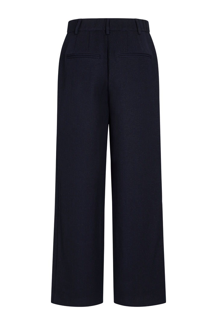 Rue de Femme Mea wide bukser TROUSERS 207 Dark blue