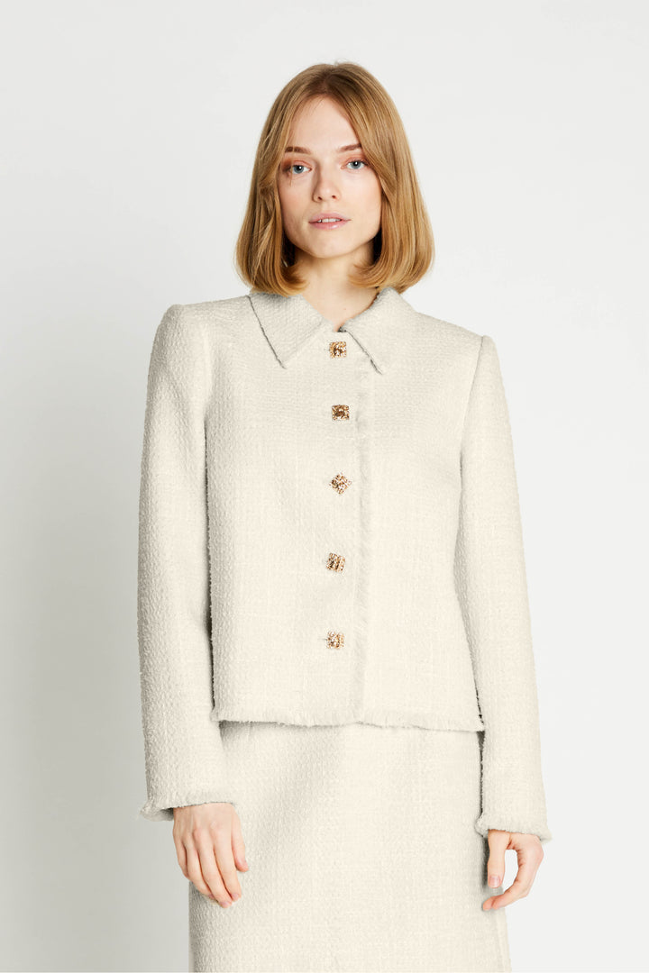 Rue de Femme Morgana jakke OUTERWEAR, LIGHT 02 Off white