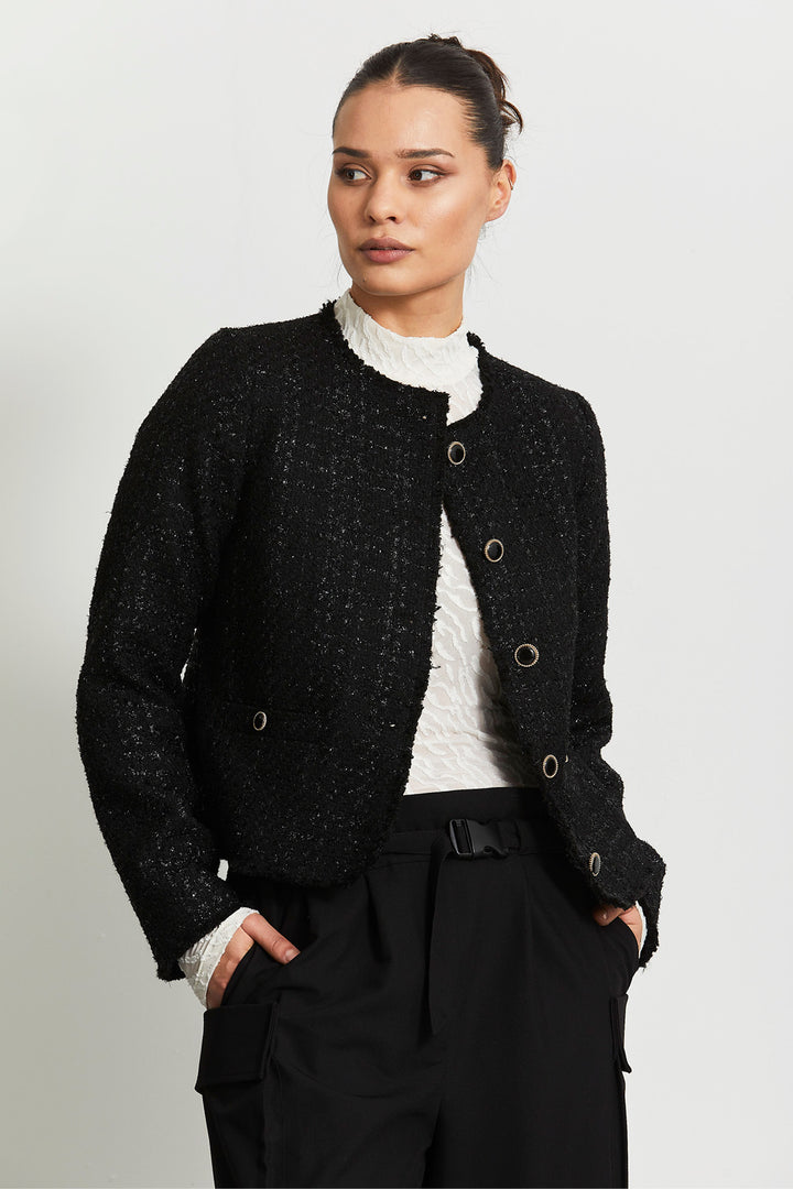 Rue de Femme Naoma Jakke BLAZERJACKETS Sort