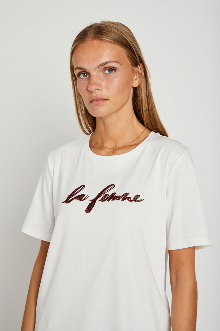 Rue de Femme Natacha T-shirt T-SHIRTS 02 Off white