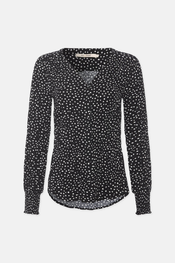 Rue de Femme New Rossa skjorte SHIRTS Sort