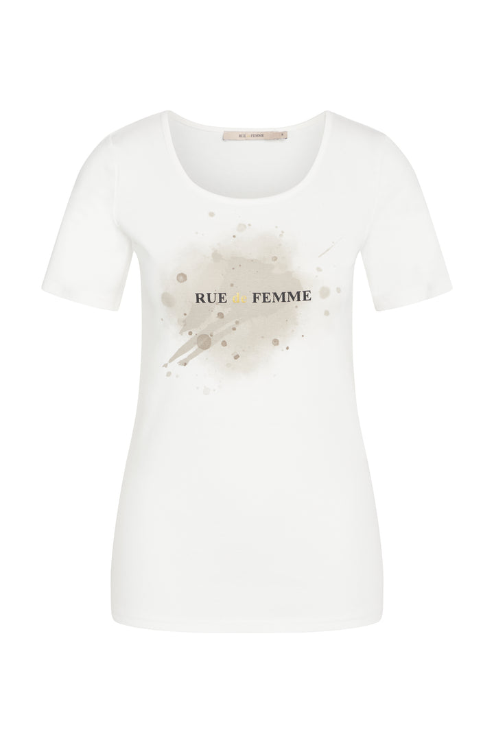 Rue de Femme New Svea t-shirt T-SHIRTS 133 White sand