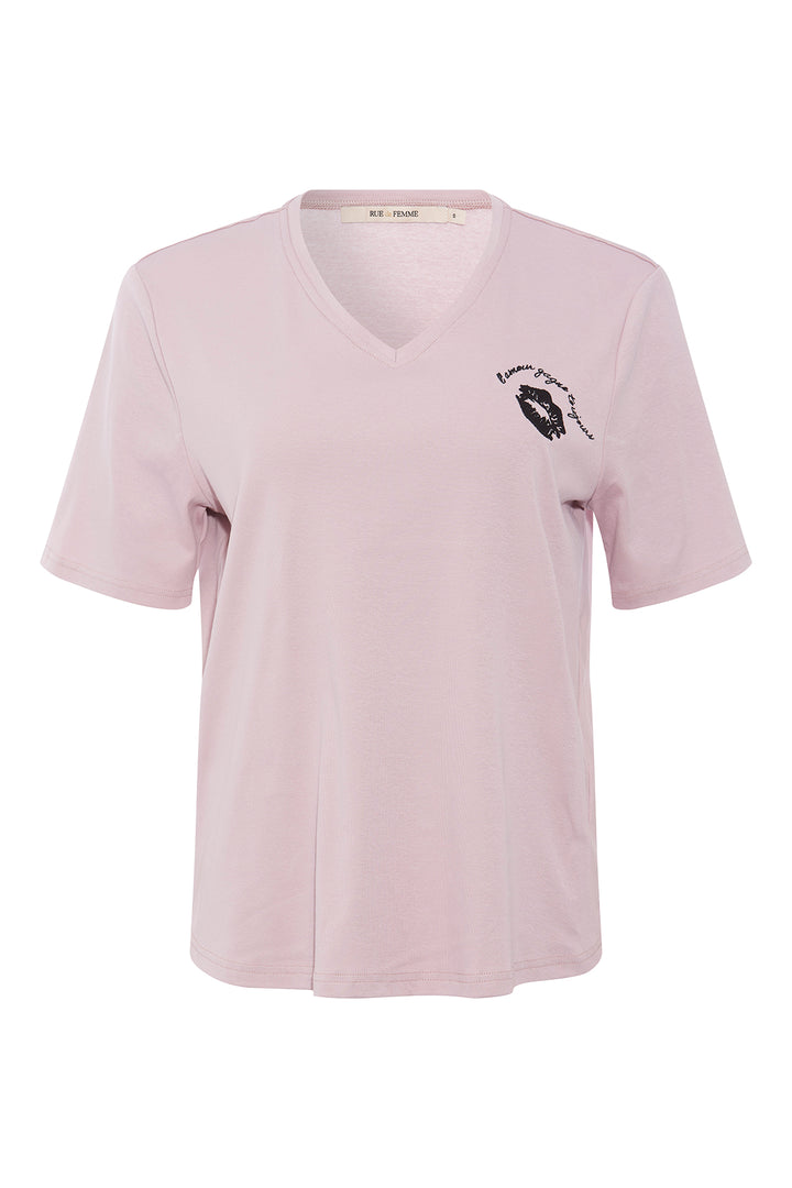 Rue de Femme Nimah t-shirt T-SHIRTS 312 Rose