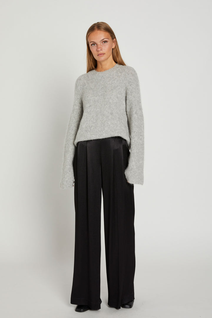 Rue de Femme Olana Pleat TROUSERS Sort