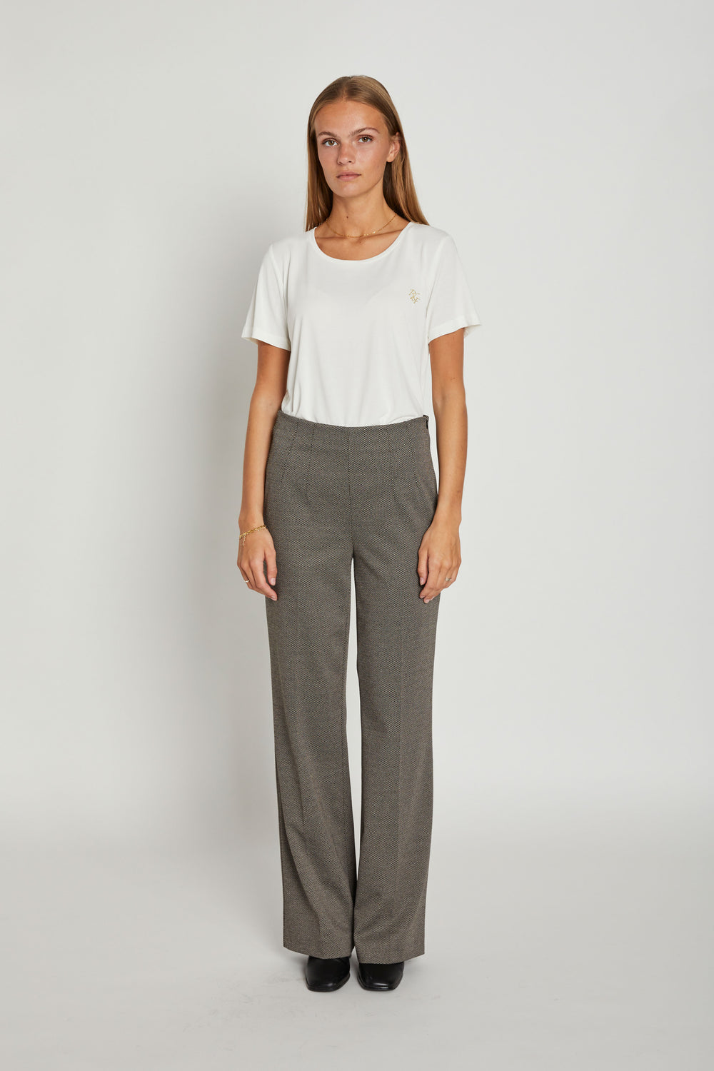 Rue de Femme Olana Wide Bukser TROUSERS 45 Bitter chocolate