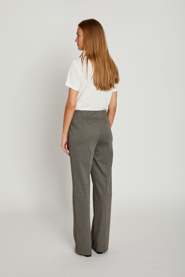 Rue de Femme Olana Wide Bukser TROUSERS 45 Bitter chocolate