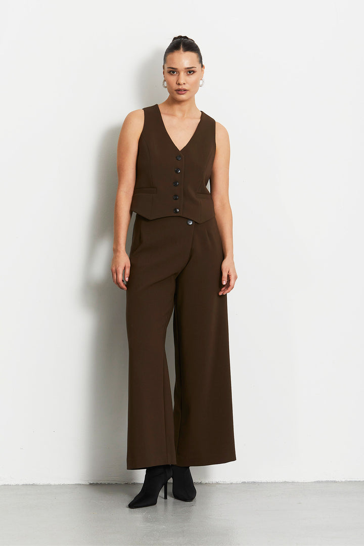 Rue de Femme Ottilie Bukser TROUSERS 45 Bitter chocolate