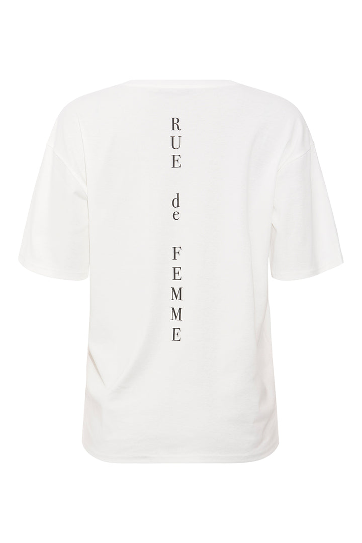 Rue de Femme Paloma t-shirt T-SHIRTS 02 Off white