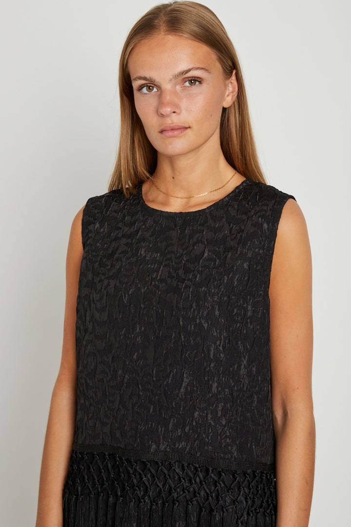 Rue de Femme Paulette top TOPS Sort