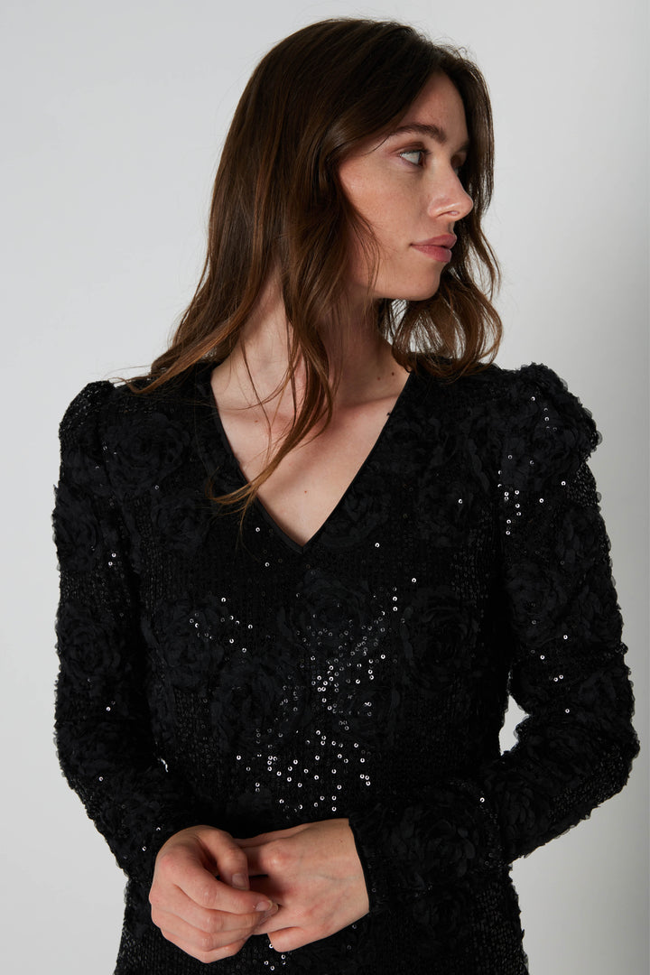 Rue de Femme RDEdda kjole DRESSES Sort