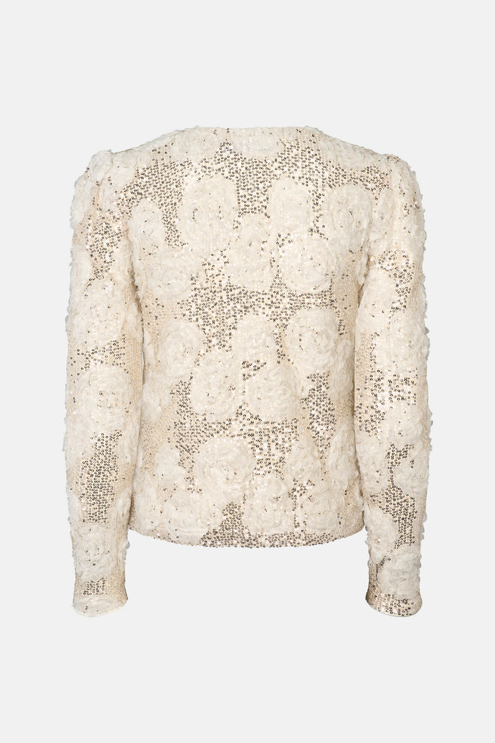 Rue de Femme RDEdda vendbar bluse BLOUSE 02 Off white