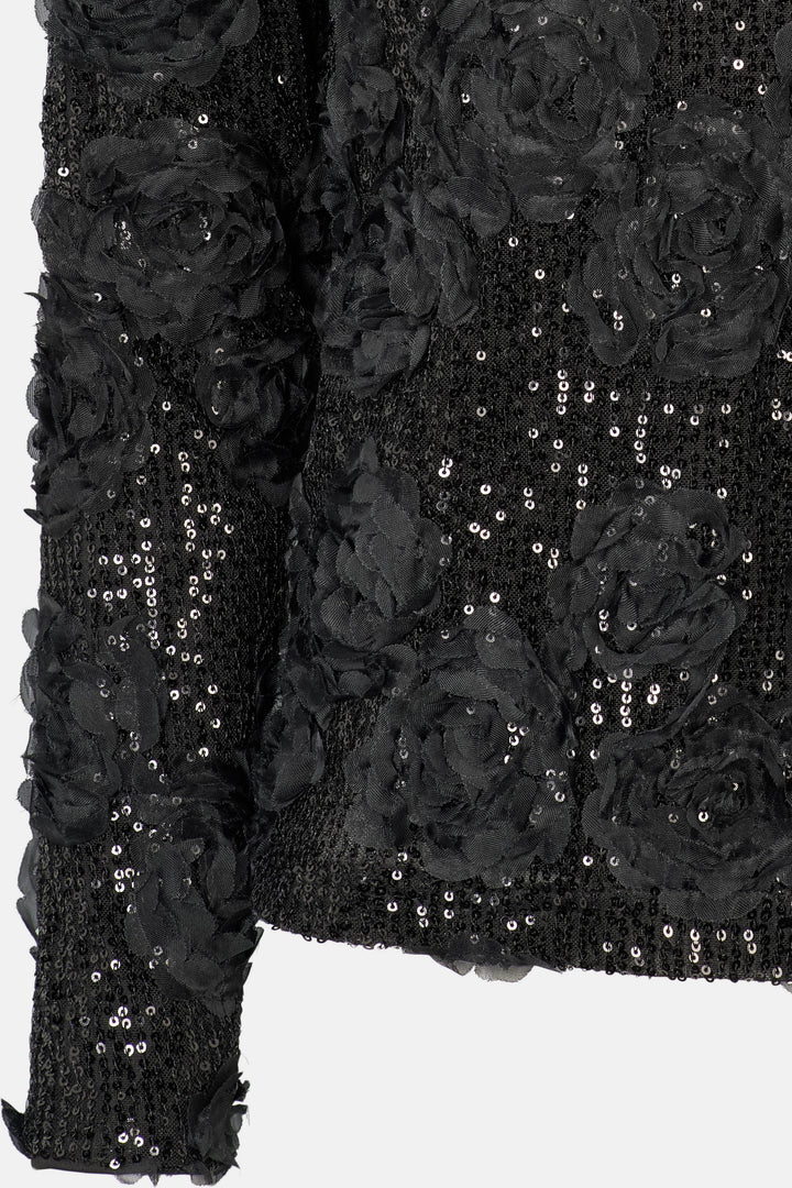 Rue de Femme RDEdda vendbar bluse BLOUSE Sort