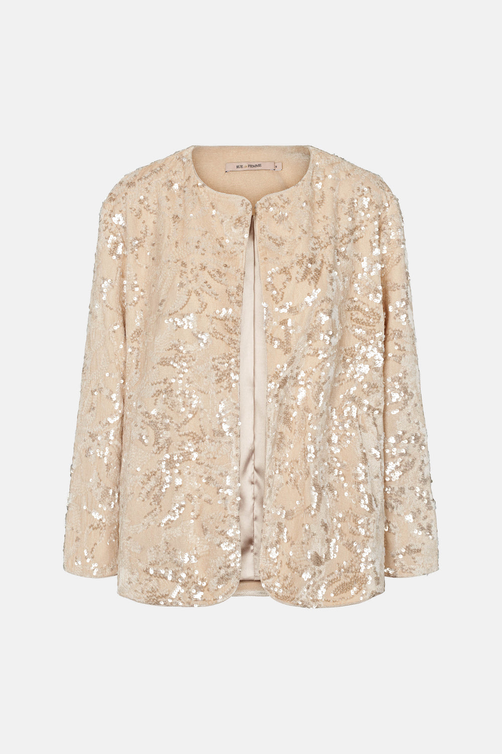 Rue de Femme RDFAdalyn jakke OUTERWEAR, LIGHT 156 Vanilla cream
