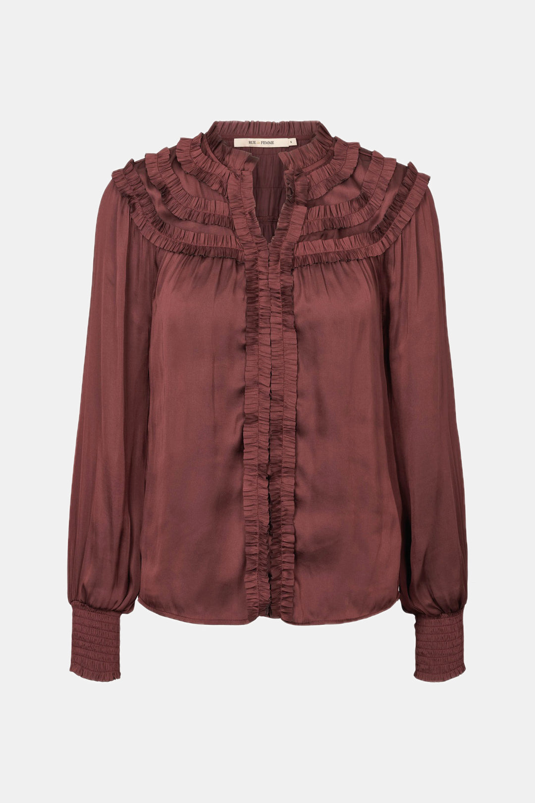 Rue de Femme RDFAlba bluse BLOUSE 311 Dark wine
