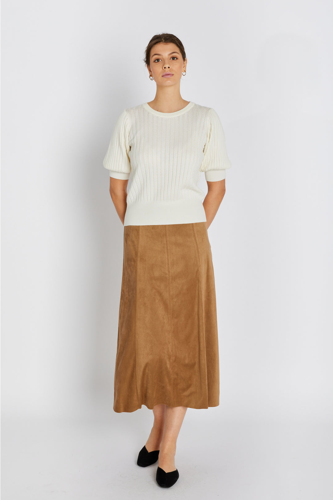 Rue de Femme RDFAledra nederdel SKIRTS 535 Khaki