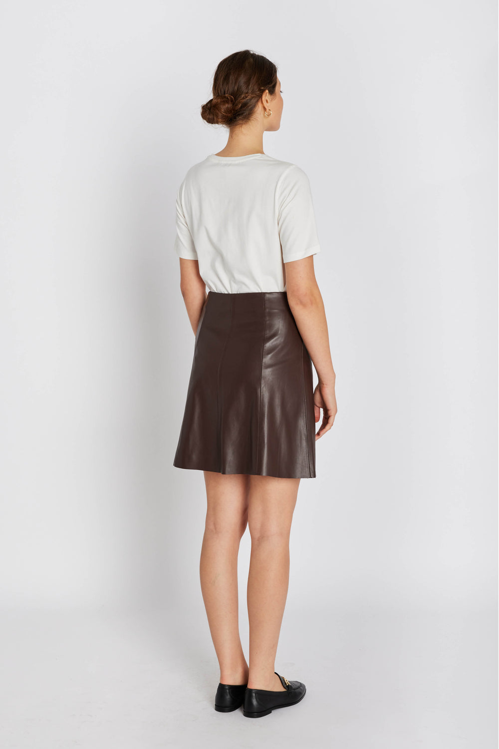Rue de Femme RDFAledra vegan nederdel, kort SKIRTS 169 Potting soil