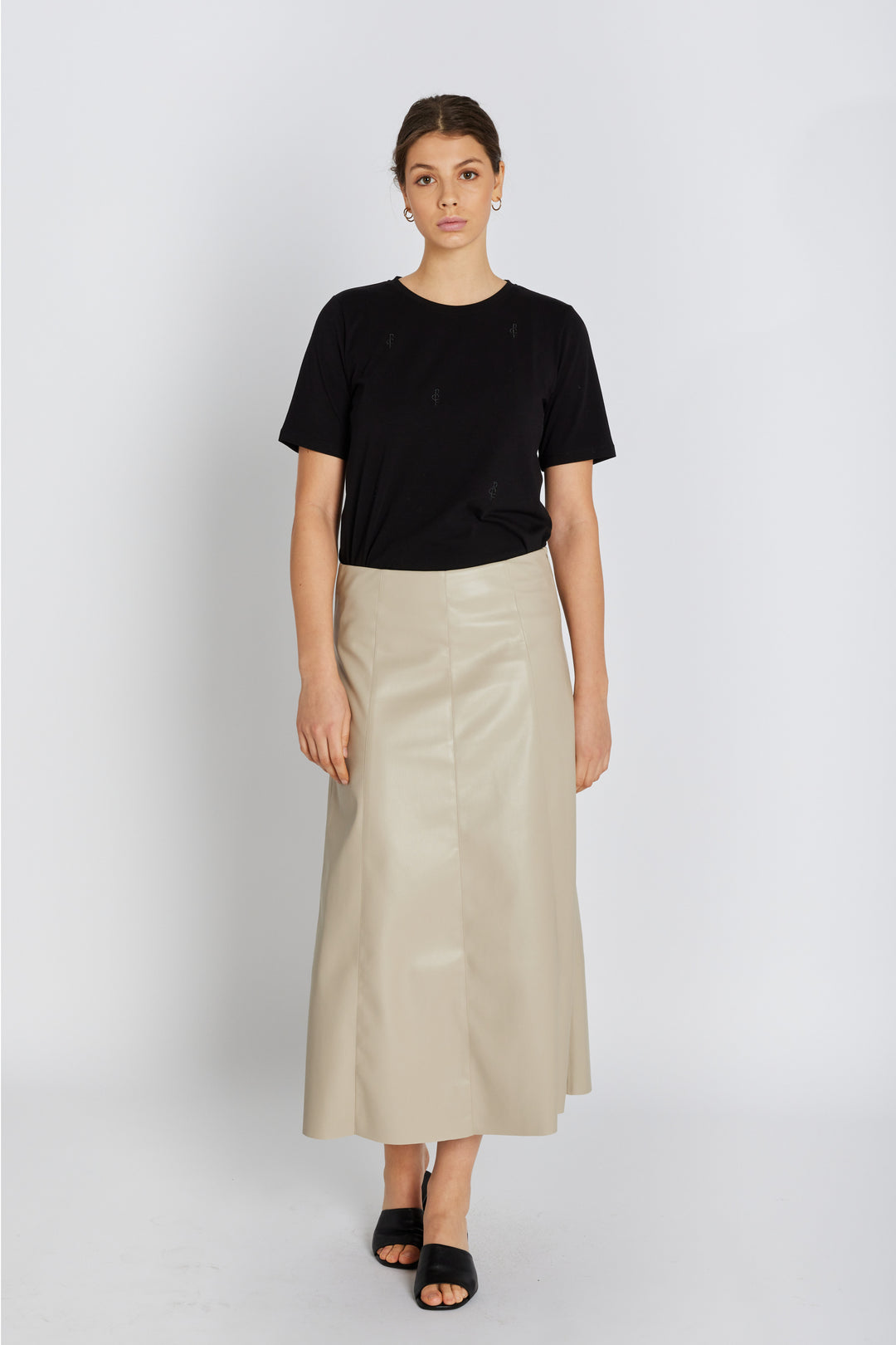 Rue de Femme RDFAledra vegan nederdel, lang SKIRTS Sand