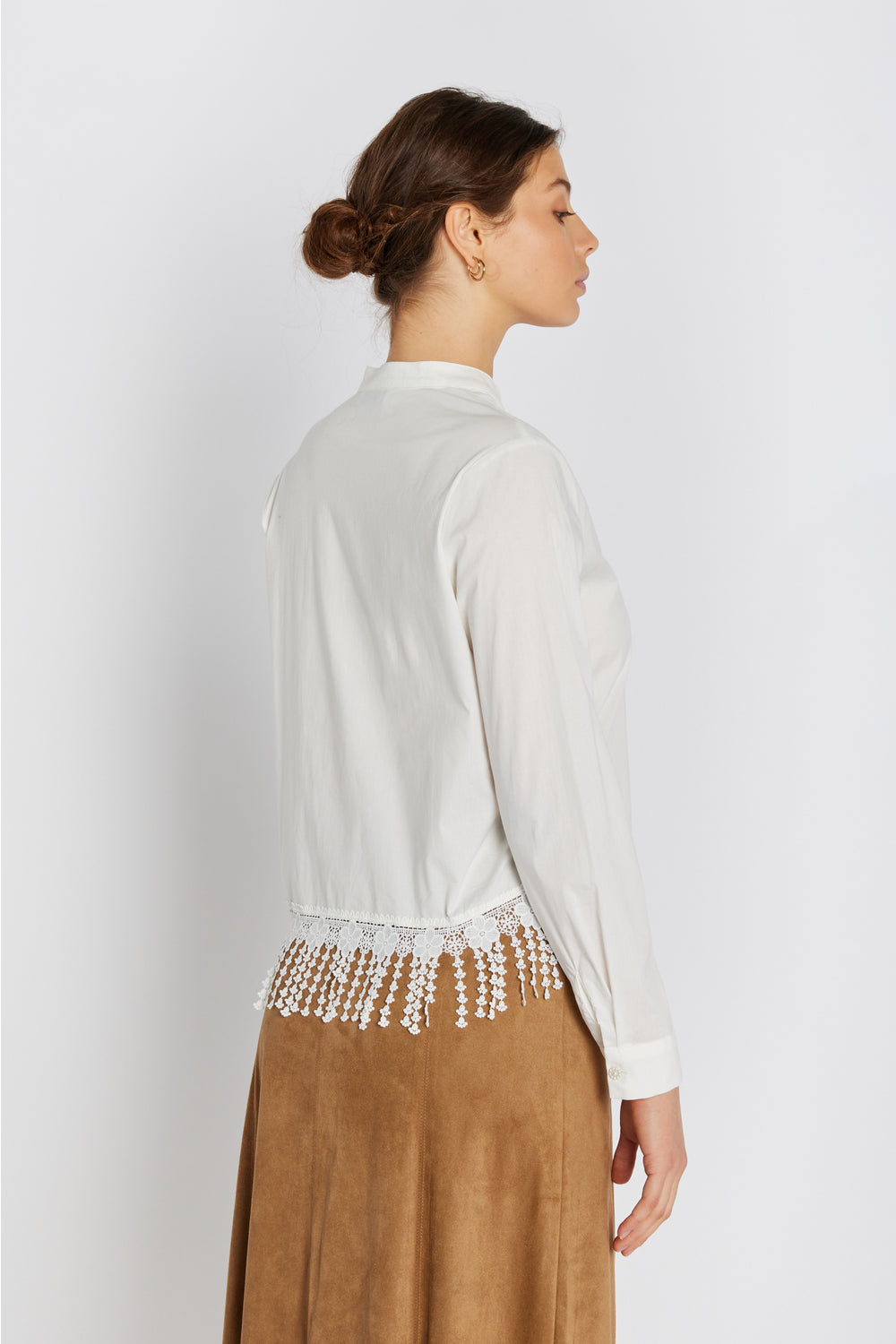 Rue de Femme RDFAlfrida bluse BLOUSE 01 White