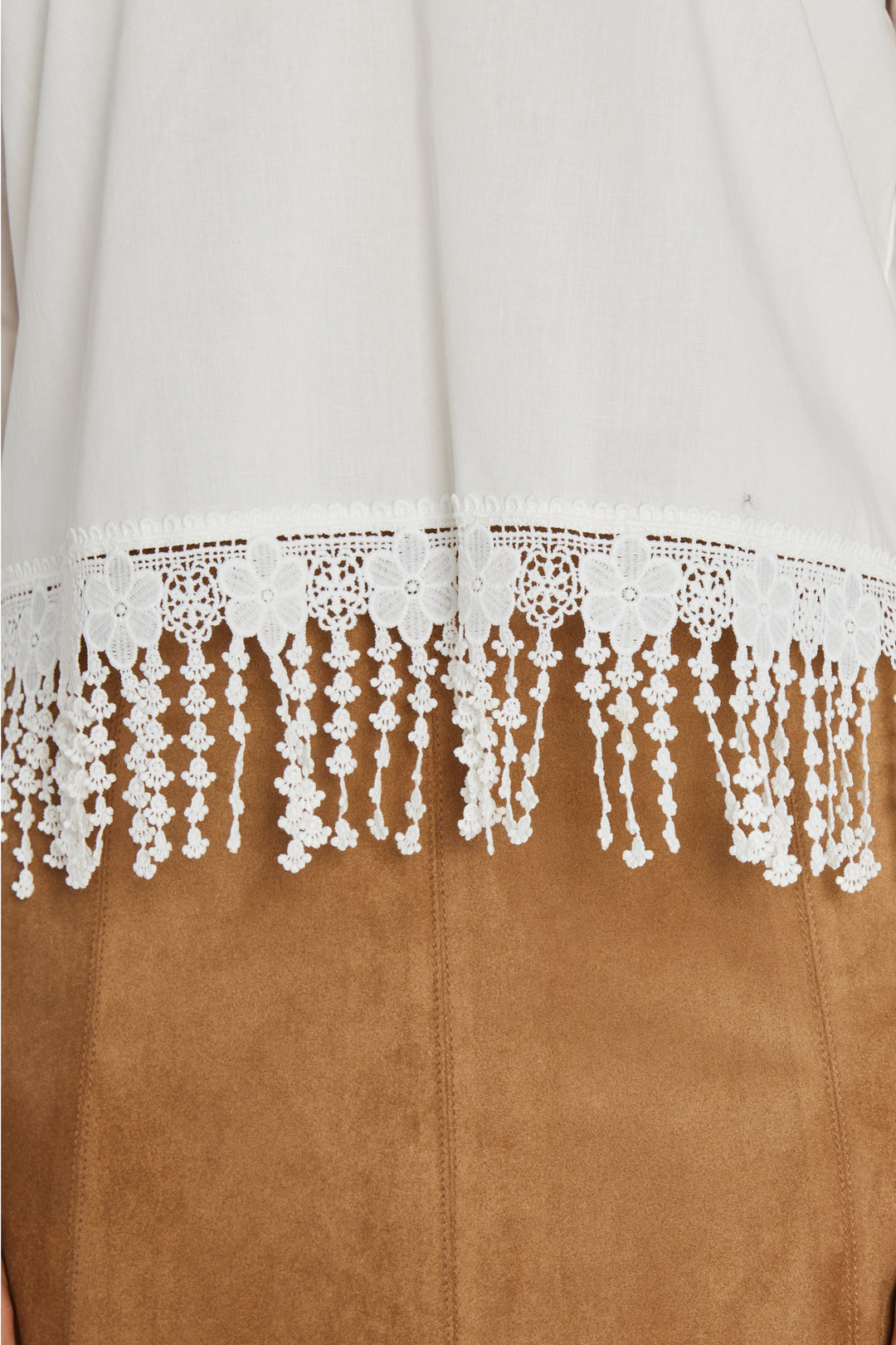 Rue de Femme RDFAlfrida bluse BLOUSE 01 White