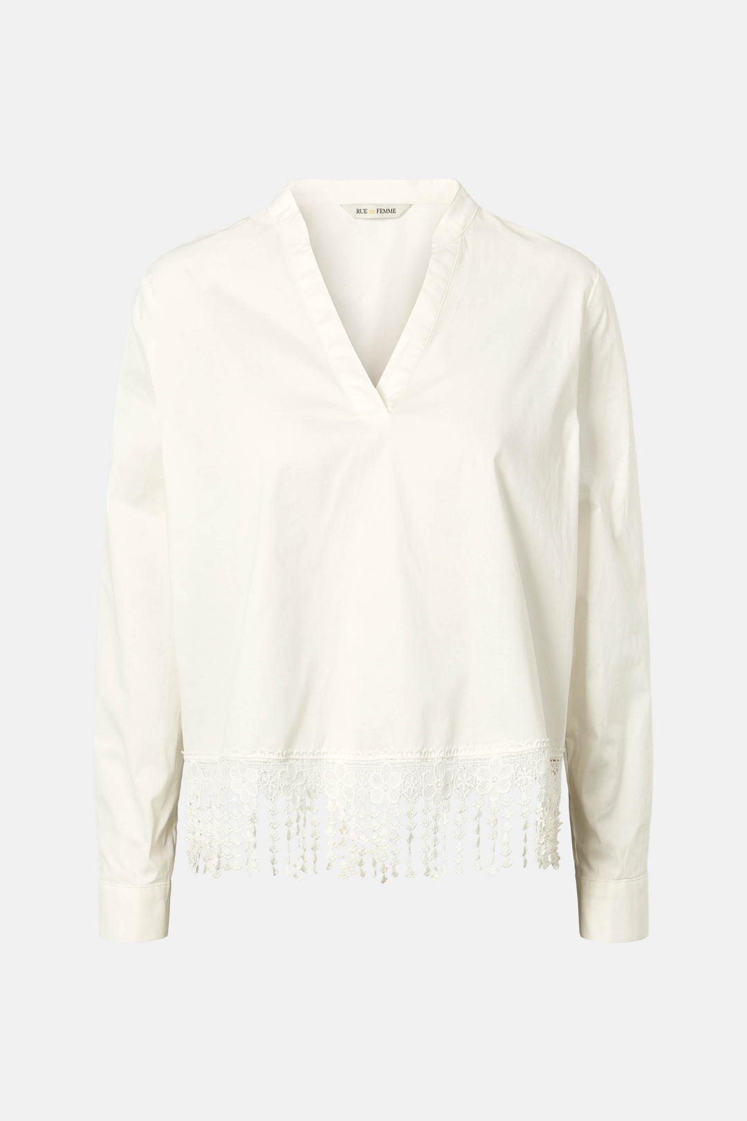 Rue de Femme RDFAlfrida bluse BLOUSE 01 White