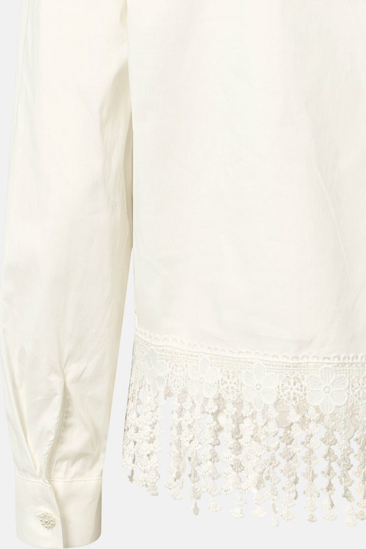 Rue de Femme RDFAlfrida bluse BLOUSE 01 White