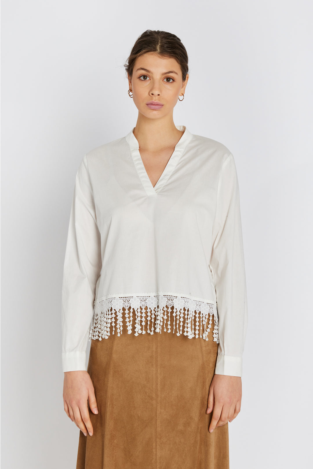 Rue de Femme RDFAlfrida bluse BLOUSE 01 White