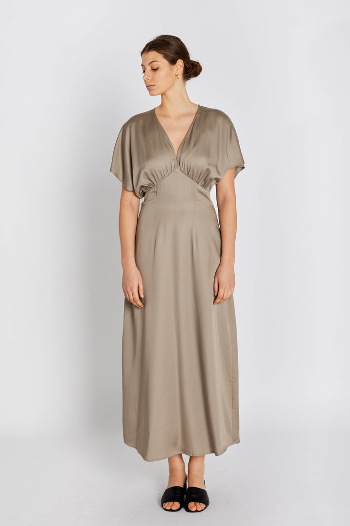 Rue de Femme RDFAlodie kjole DRESSES 143 Dark-sand