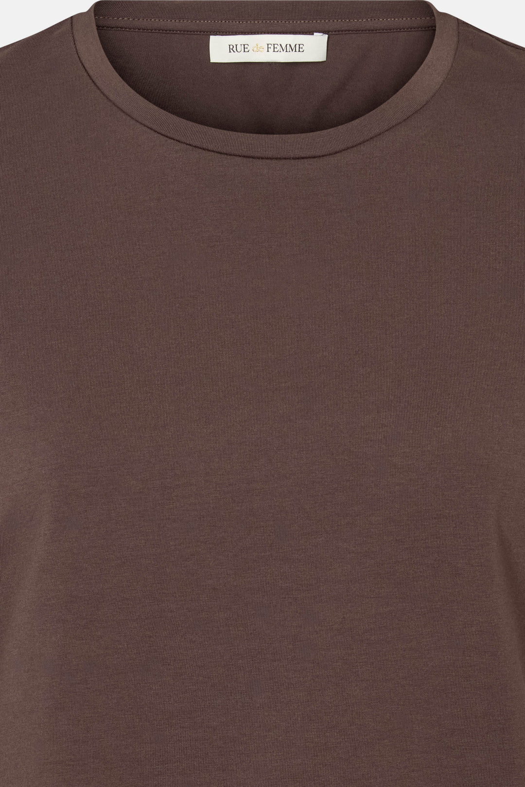 Rue de Femme RDFAlvinaEssential T-shirt T-SHIRTS 194 Chocolat