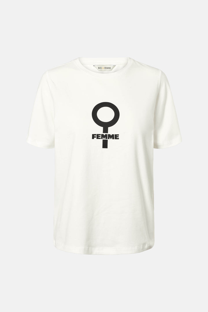 Rue de Femme RDFAlvinaFemme T-shirt T-SHIRTS 02 Off white