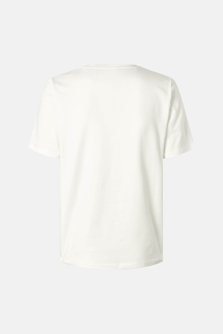 Rue de Femme RDFAlvina logo T-shirt T-SHIRTS 02 Off white