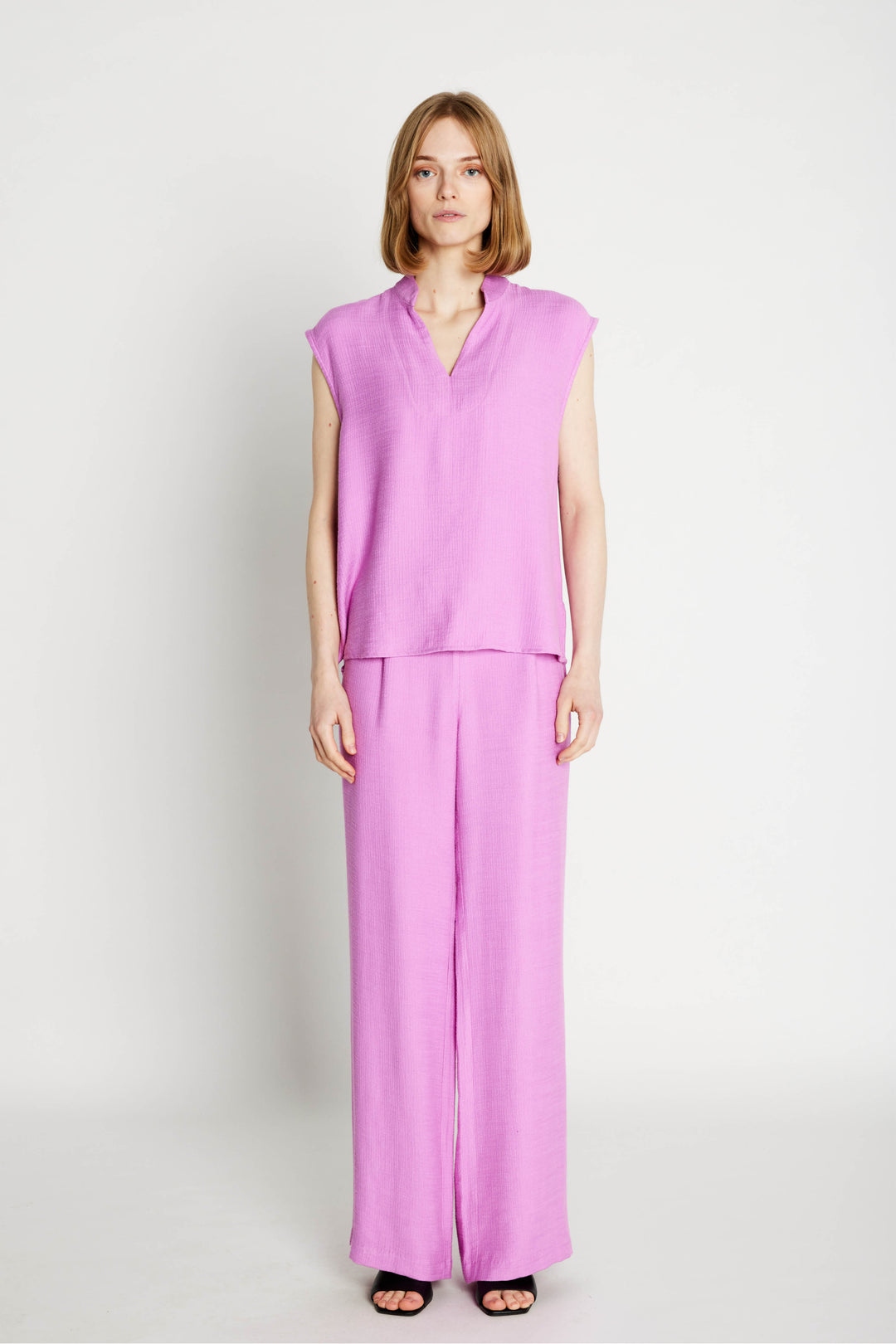 Rue de Femme RDFAlyra bukser TROUSERS 366 Primrose pink