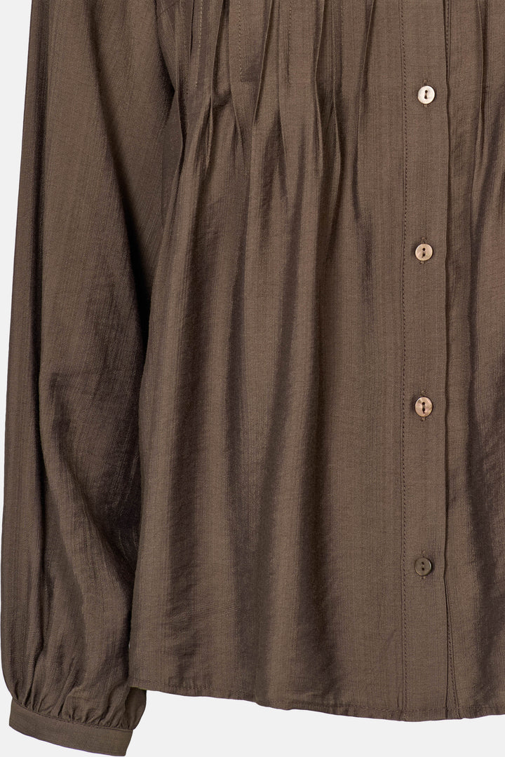 Rue de Femme RDFAnais skjorte SHIRTS 194 Chocolat