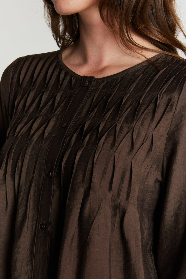 Rue de Femme RDFAnais skjorte SHIRTS 194 Chocolat