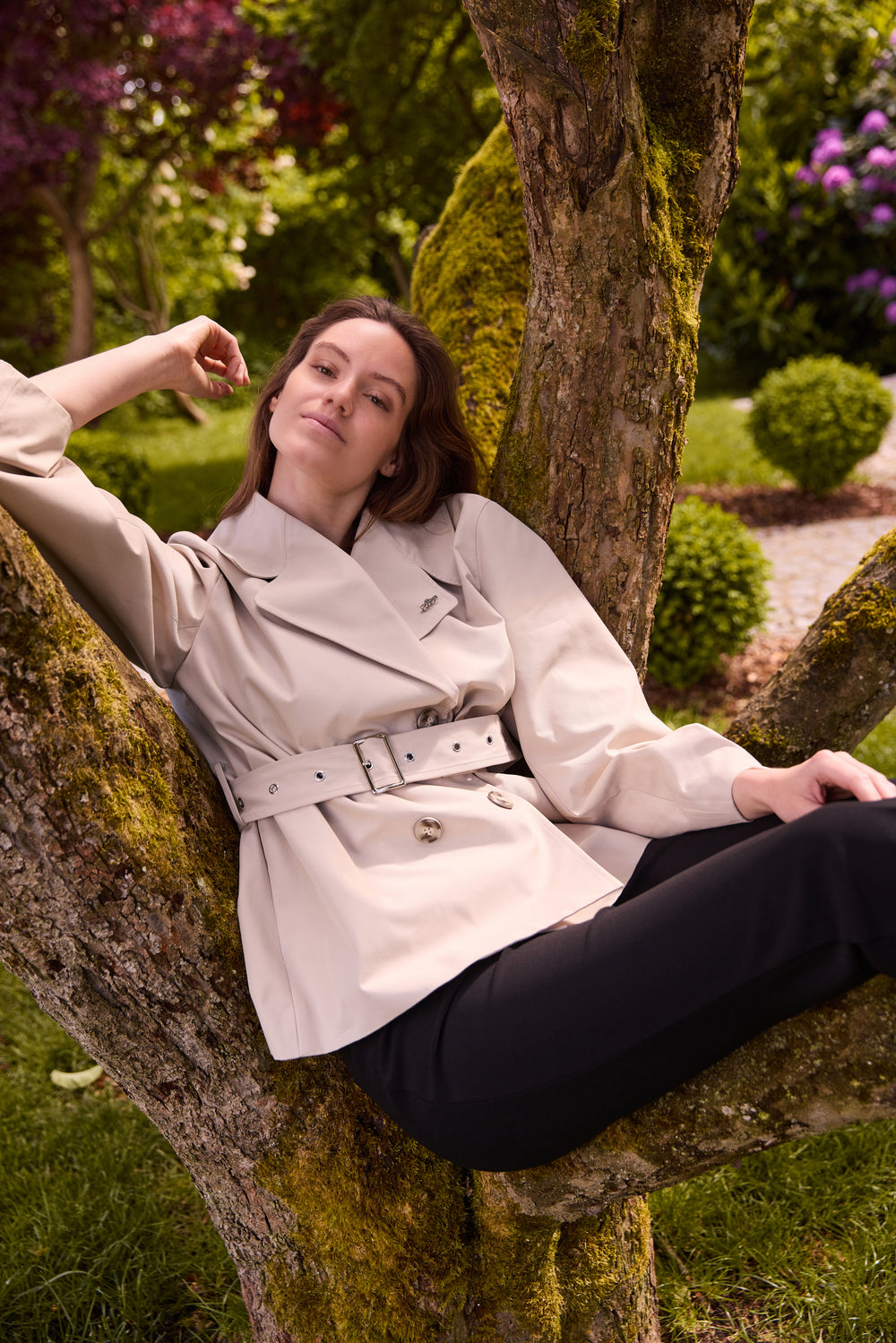 Rue de Femme RDFAnceline trenchcoat OUTERWEAR Sand