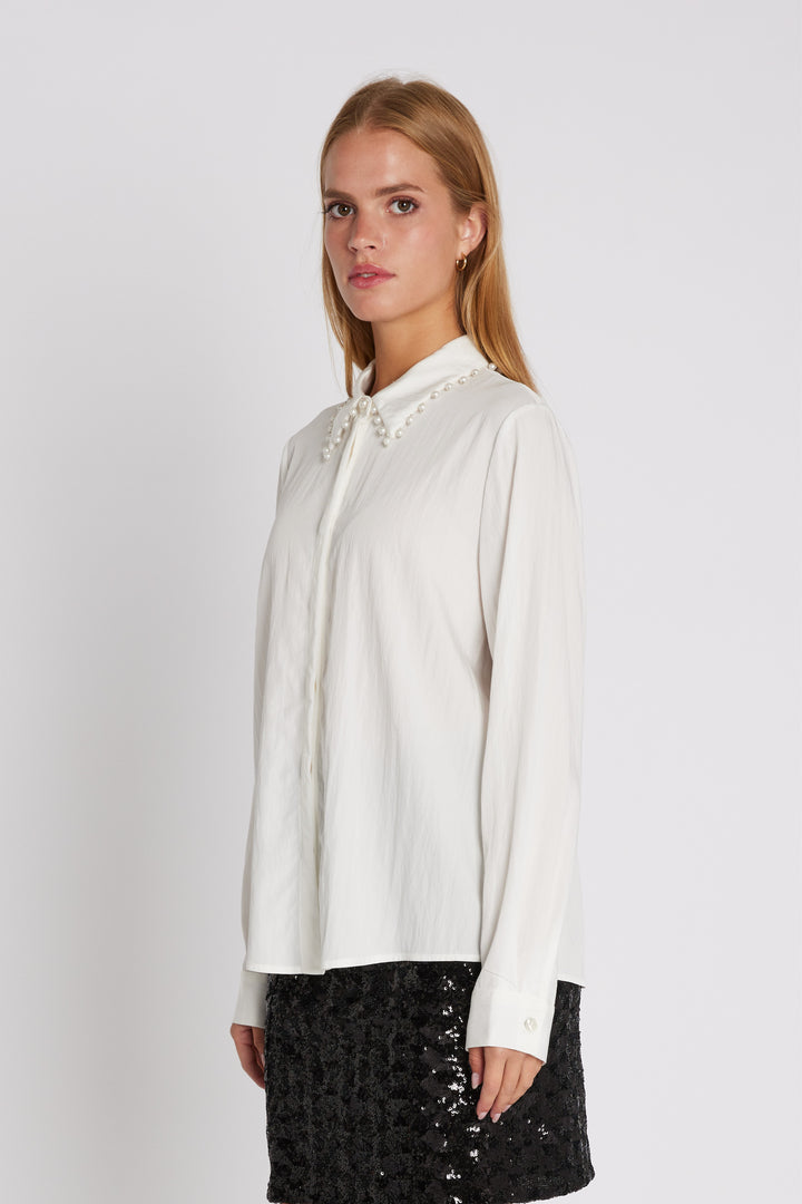 Rue de Femme RDFAnemone skjorte SHIRTS 02 Off white