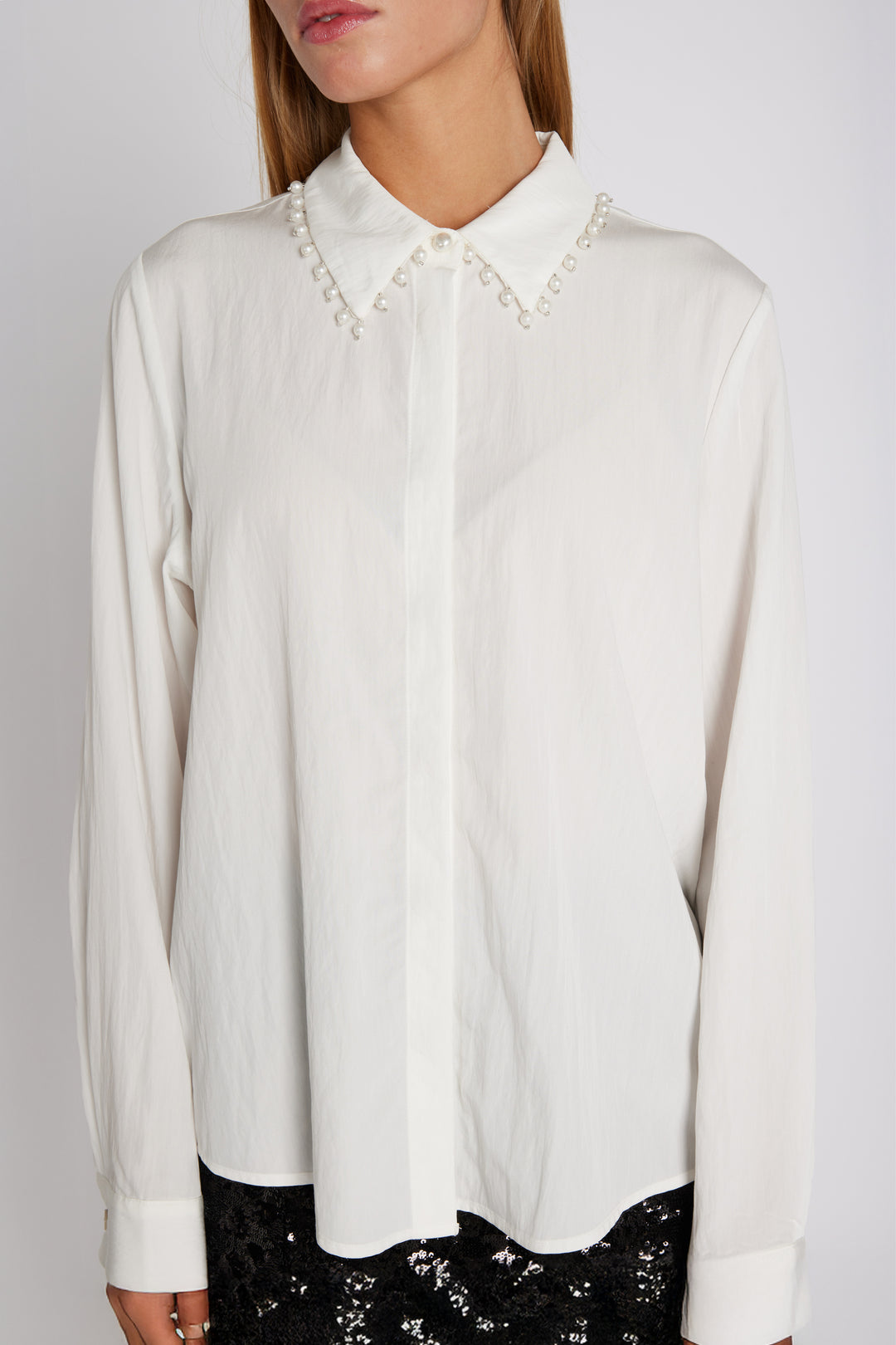 Rue de Femme RDFAnemone skjorte SHIRTS 02 Off white