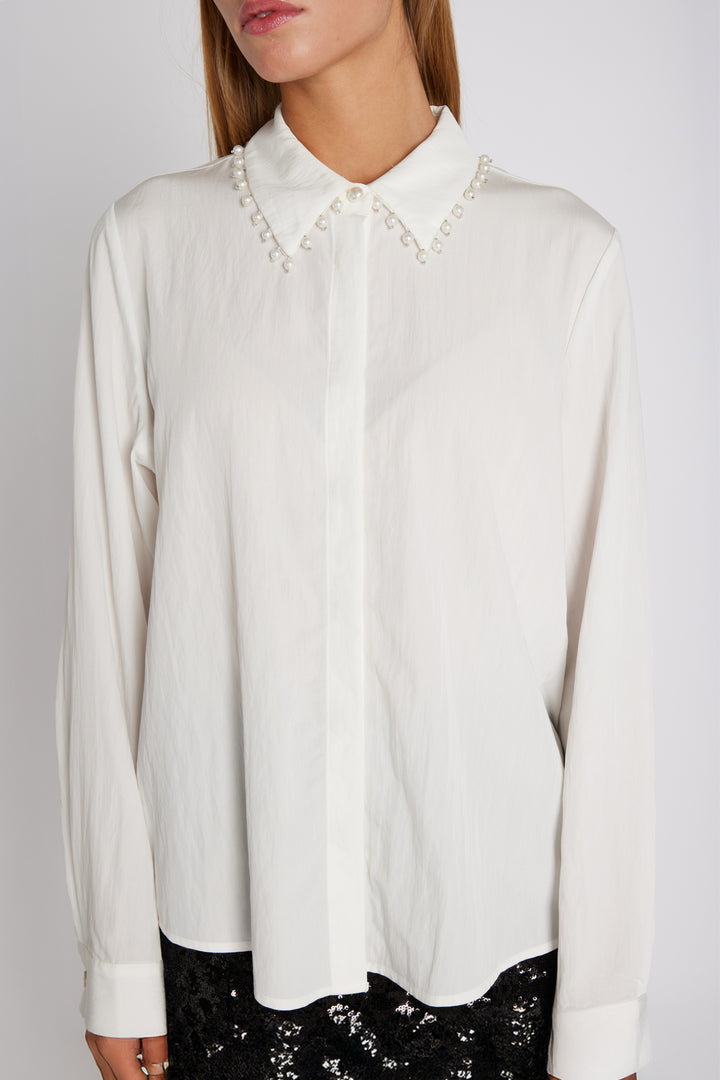 Rue de Femme RDFAnemone skjorte SHIRTS 02 Off white