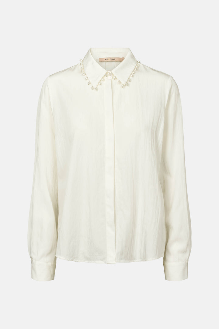 Rue de Femme RDFAnemone skjorte SHIRTS 02 Off white