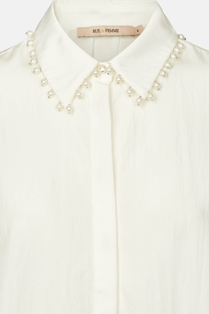 Rue de Femme RDFAnemone skjorte SHIRTS 02 Off white