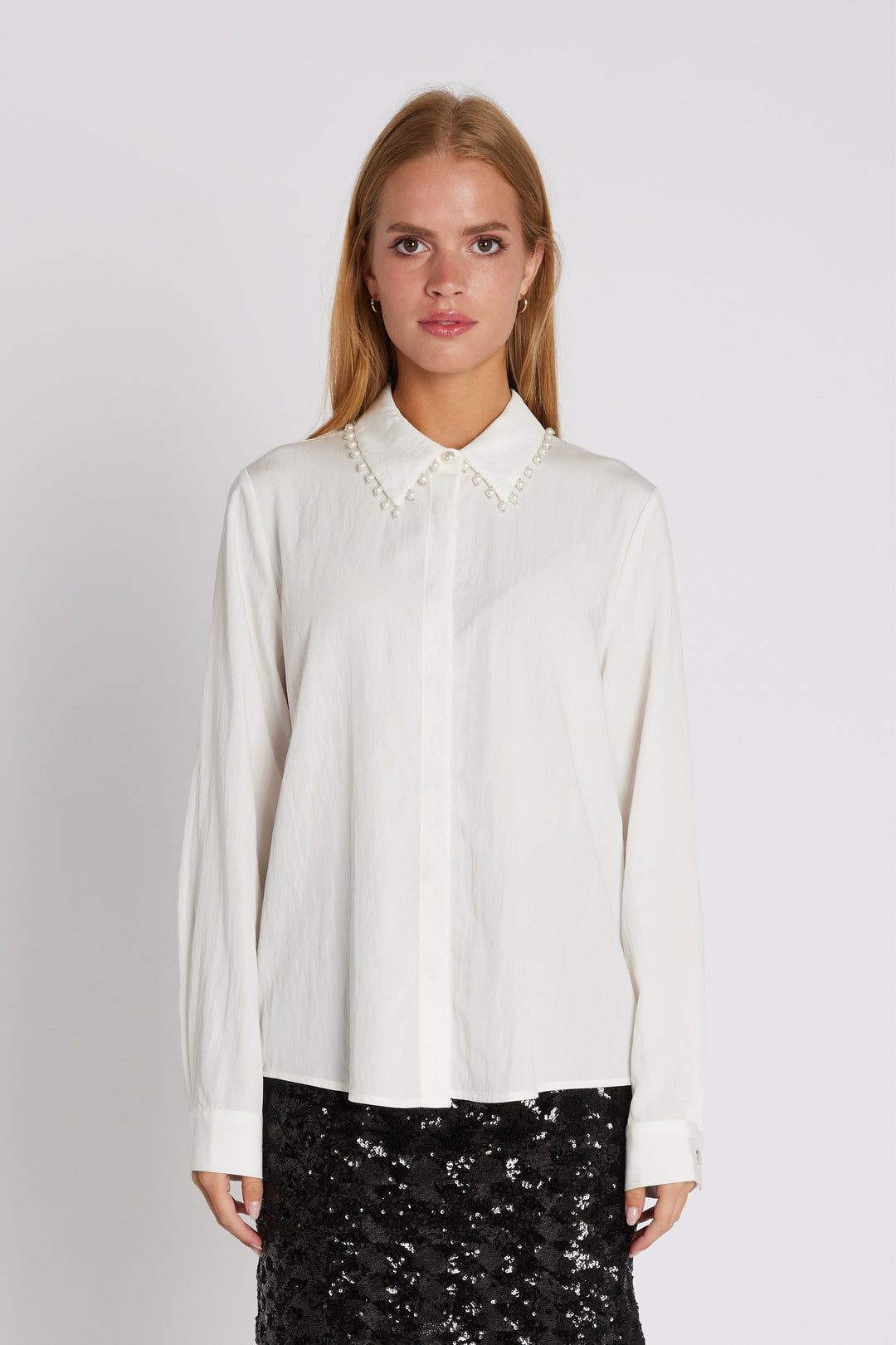 Rue de Femme RDFAnemone skjorte SHIRTS 02 Off white
