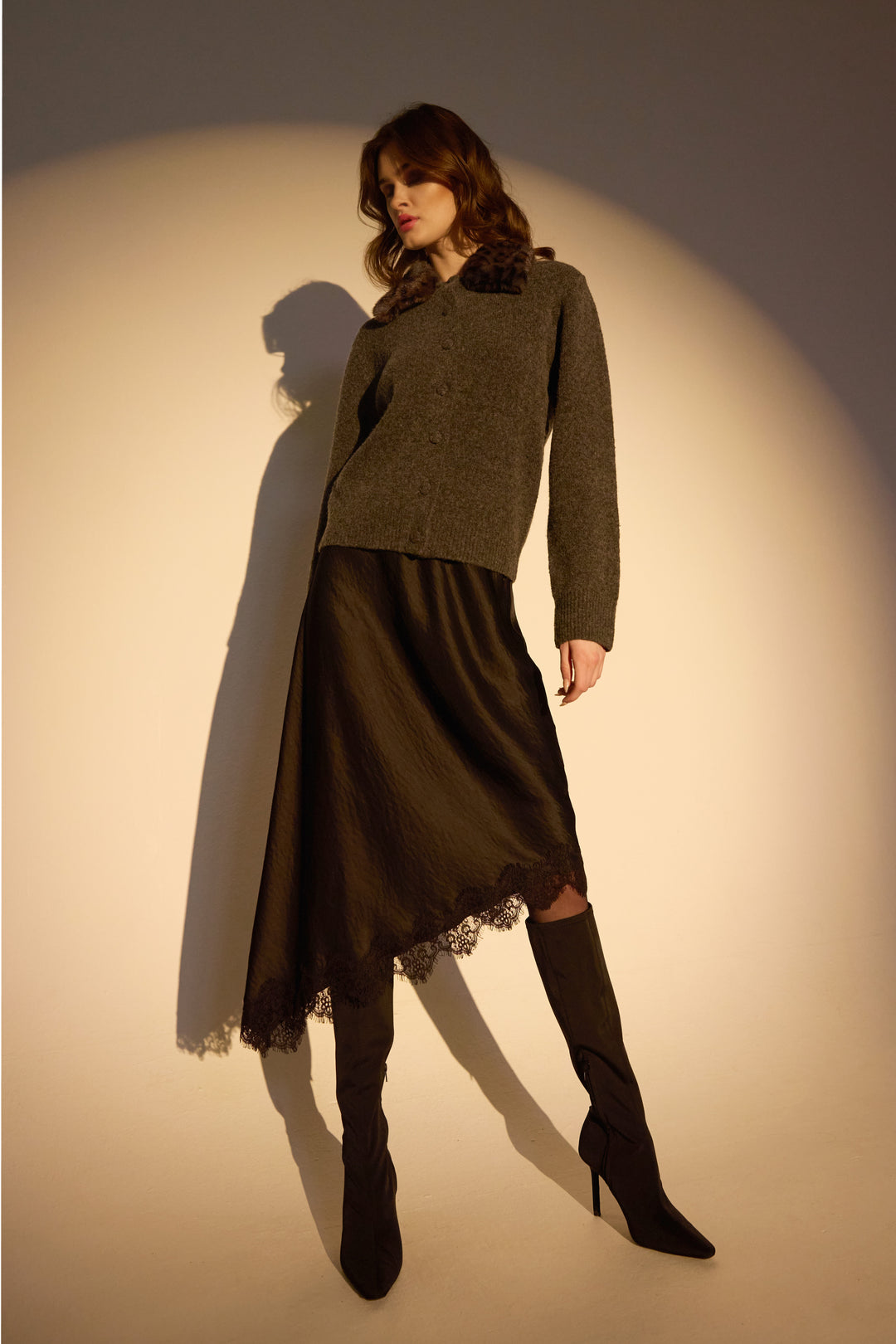 Rue de Femme RDFAnja nederdel SKIRTS Sort