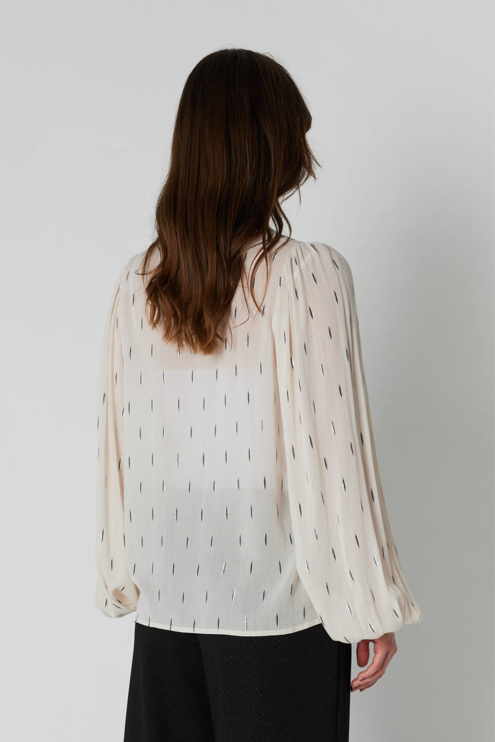 Rue de Femme RDFArmelle L/S bluse BLOUSE 02 Off white