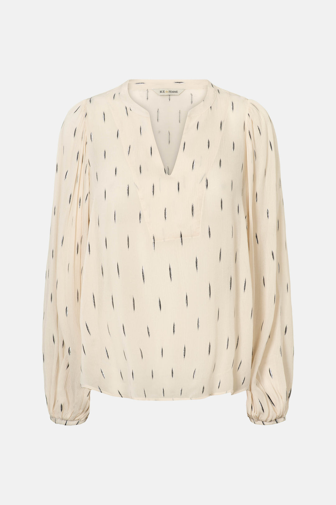 Rue de Femme RDFArmelle L/S bluse BLOUSE 02 Off white