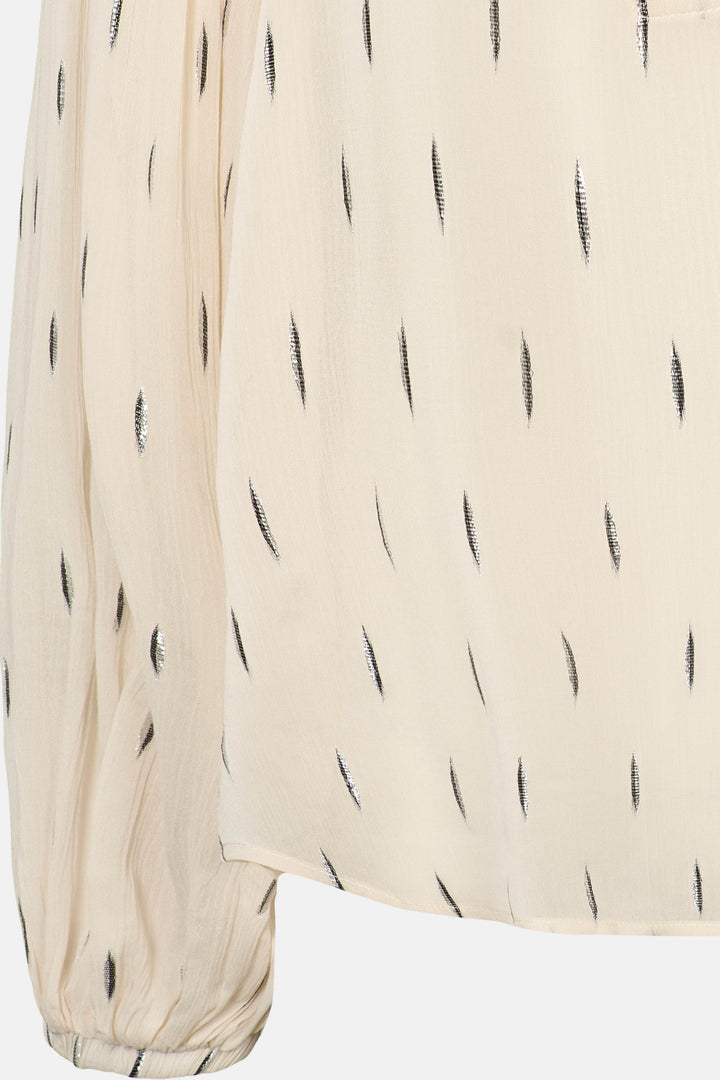 Rue de Femme RDFArmelle L/S bluse BLOUSE 02 Off white