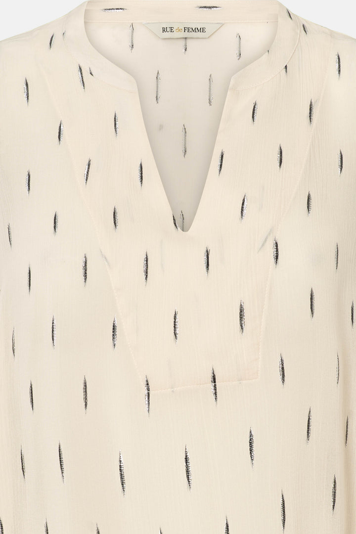 Rue de Femme RDFArmelle L/S bluse BLOUSE 02 Off white