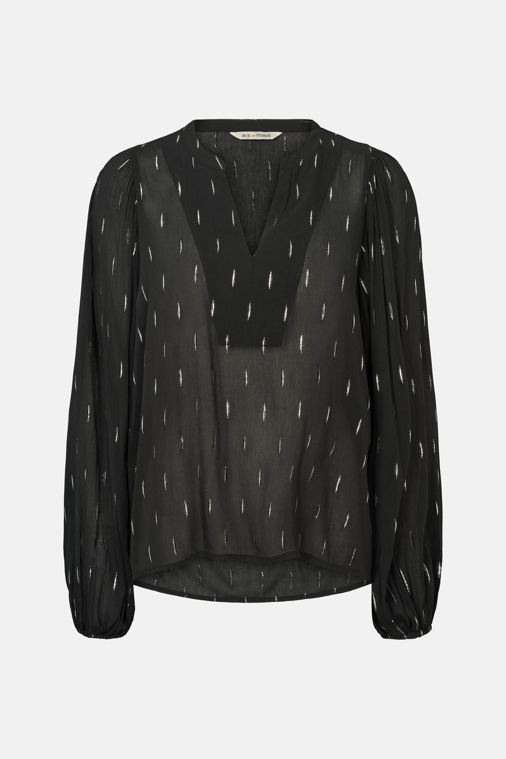 Rue de Femme RDFArmelle L/S bluse BLOUSE Sort