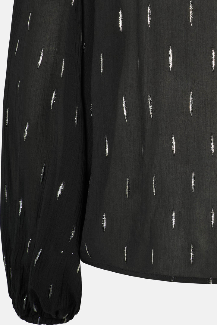 Rue de Femme RDFArmelle L/S bluse BLOUSE Sort