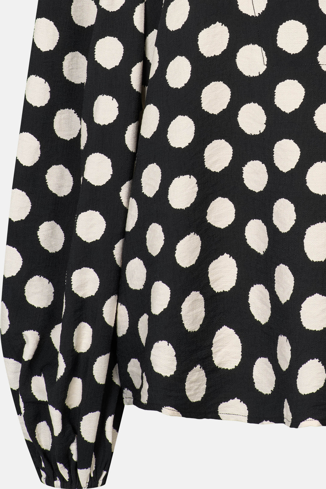 Rue de Femme RDFArmelle langærmet bluse BLOUSE Sort